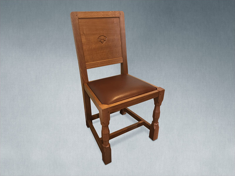 Dining Room Chair, Solid Back